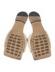 Bottega Veneta Quilted Pattern Leather Slides