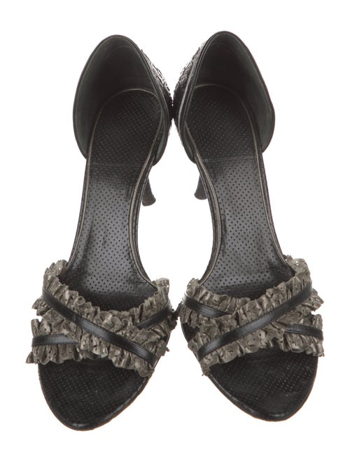 Bottega Veneta Intrecciato Weave Leather Sandals