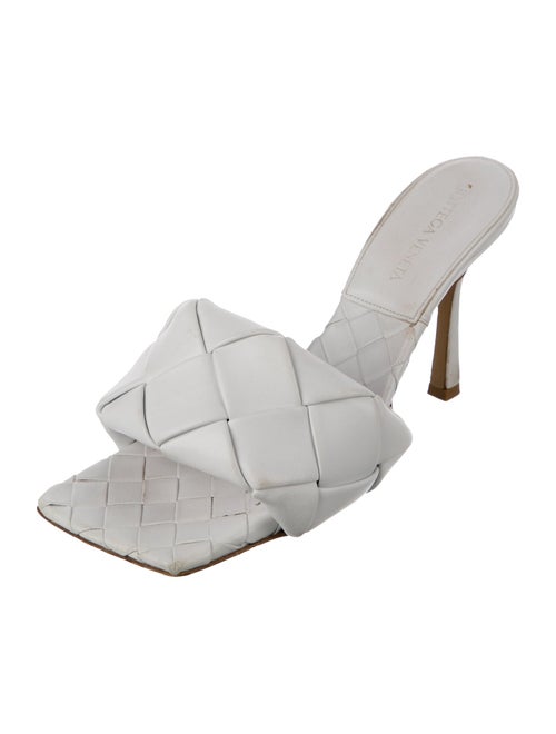 Bottega Veneta Lido Intrecciato Weave Slides