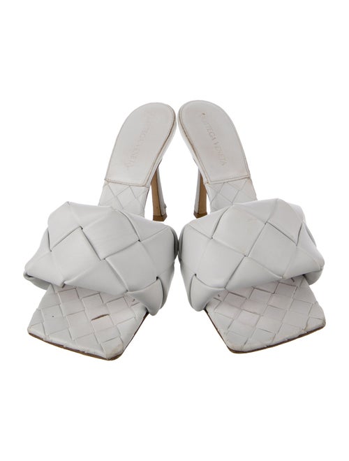 Bottega Veneta Lido Intrecciato Weave Slides