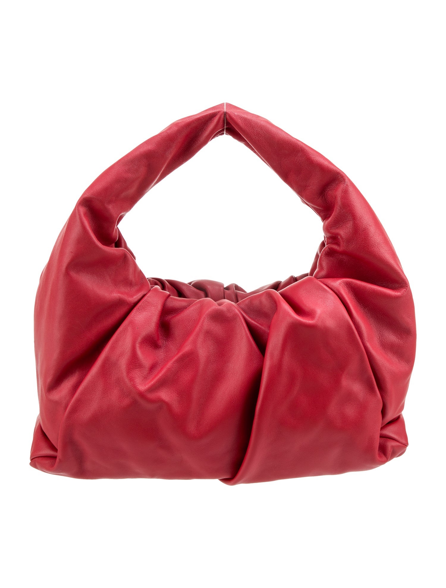 Bottega Veneta Leather Shoulder Pouch