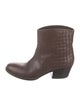 Bottega Veneta Intrecciato Weave Leather Boots