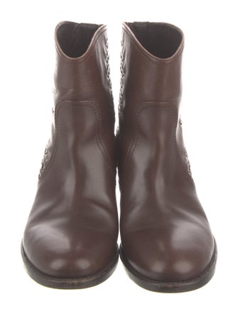 Bottega Veneta Intrecciato Weave Leather Boots