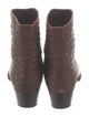 Bottega Veneta Intrecciato Weave Leather Boots