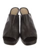 Bottega Veneta Leather Slides