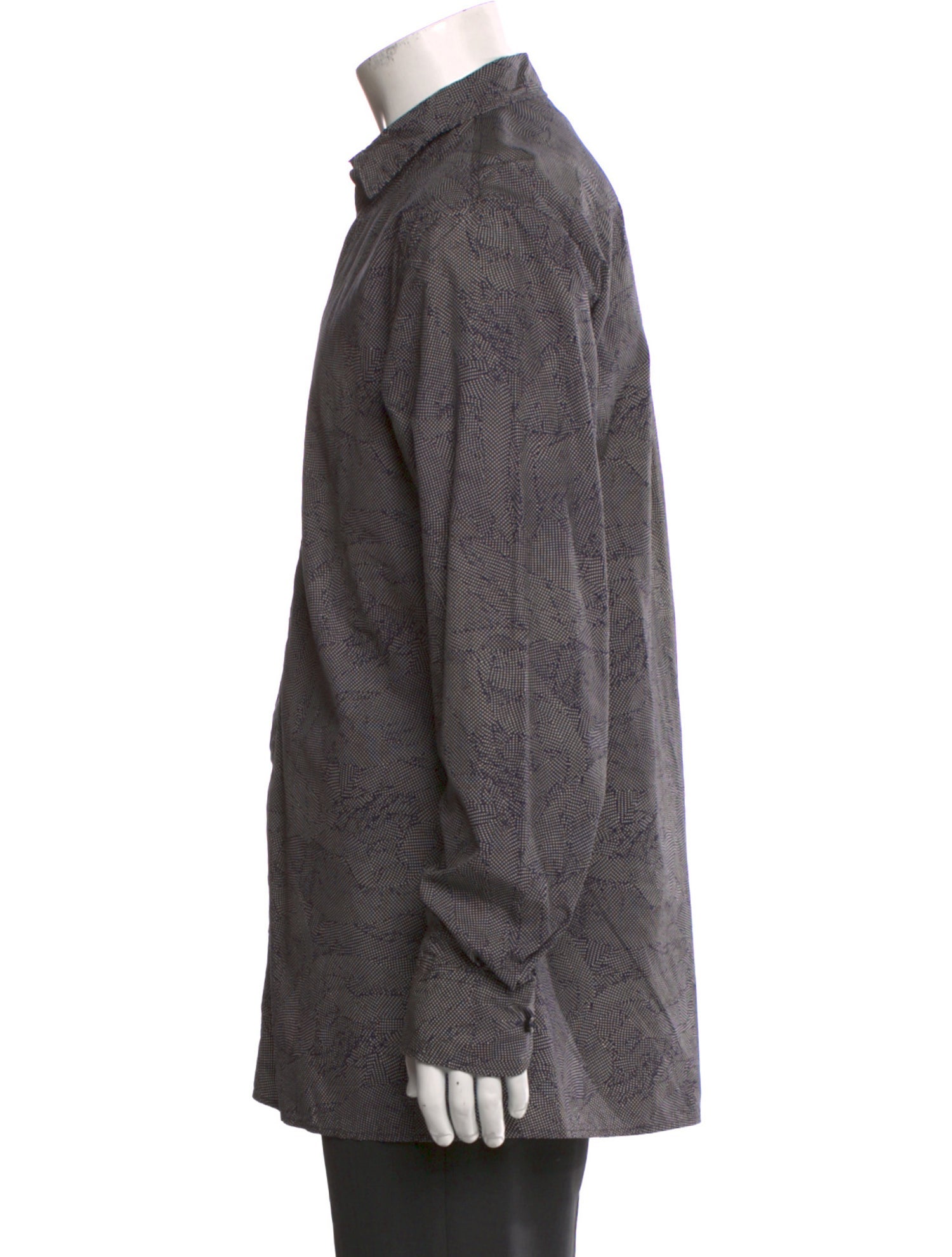 Bottega Veneta Printed Long Sleeve Shirt