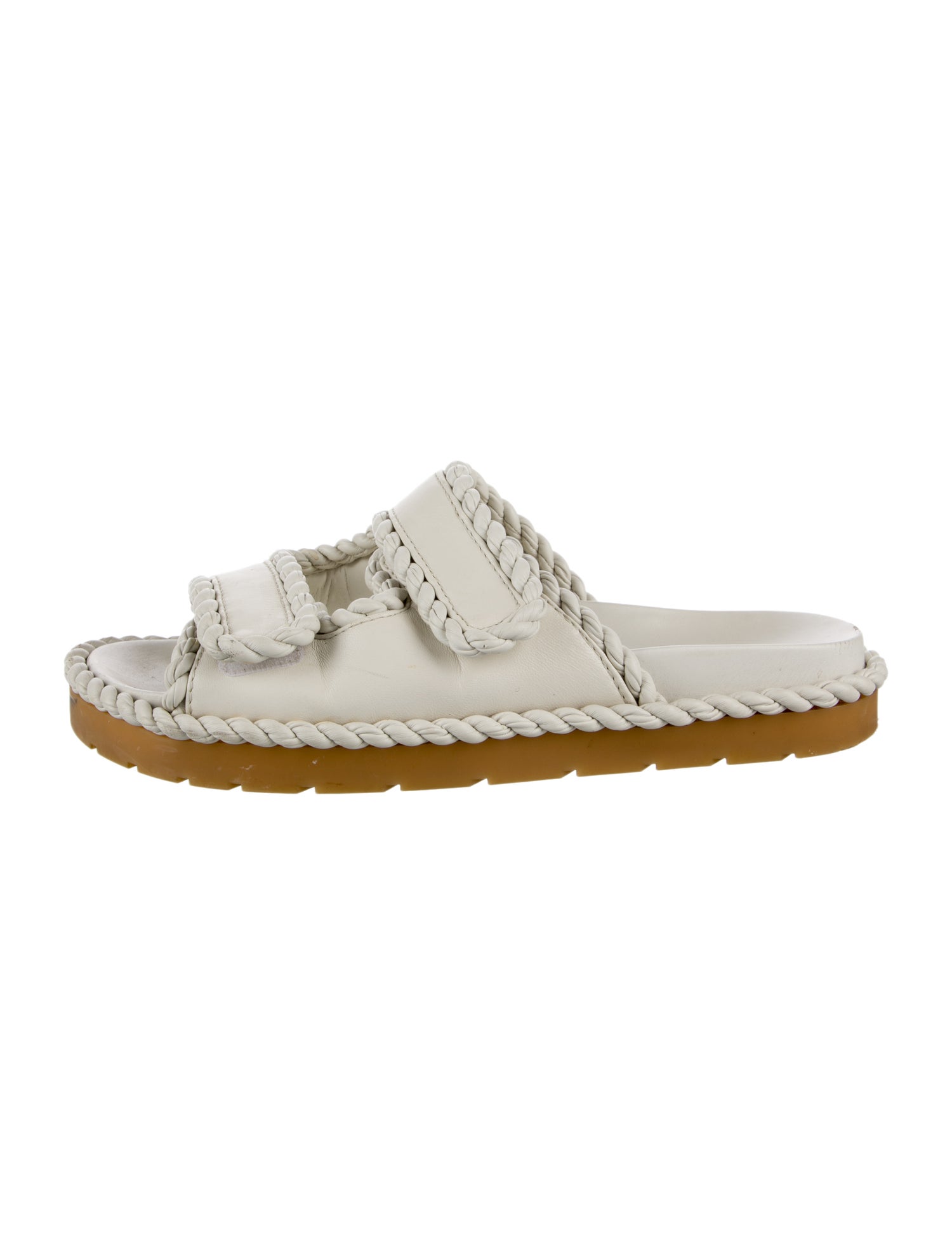 Bottega Veneta Leather Slides