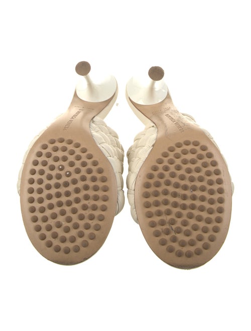 Bottega Veneta Intrecciato Weave Leather Slides