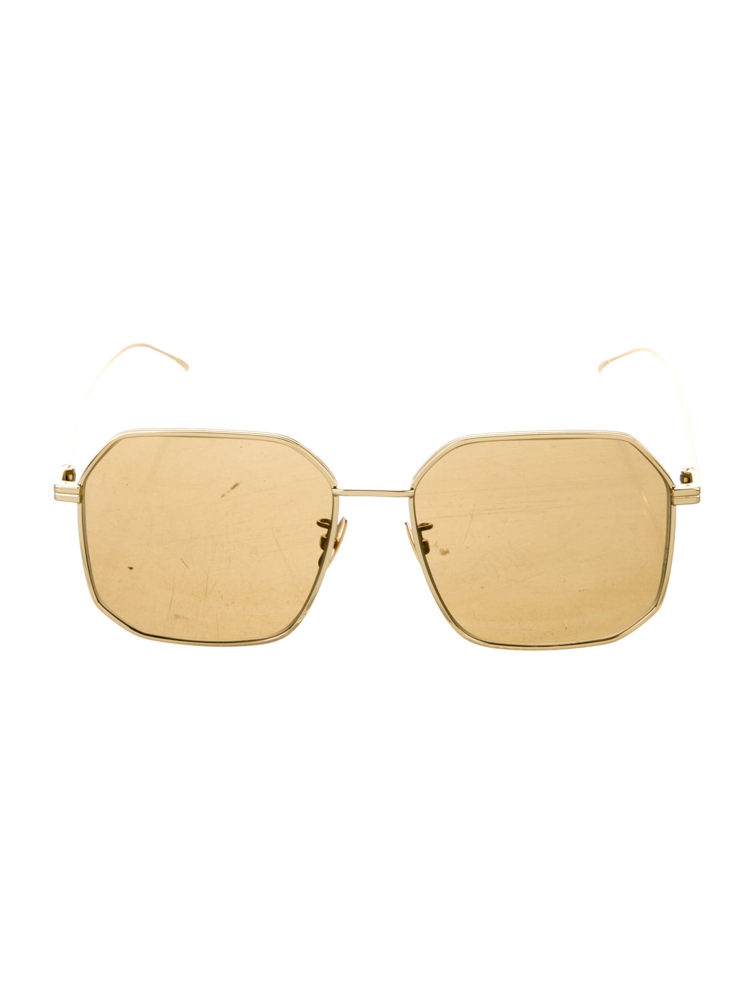 Bottega Veneta Square Tinted Sunglasses