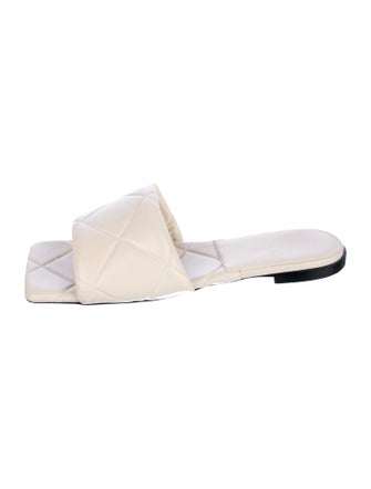 Bottega Veneta Leather Slides