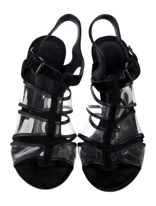 Bottega Veneta Suede Gladiator Sandals