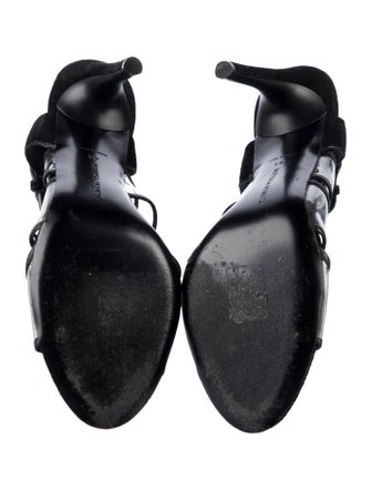 Bottega Veneta Suede Gladiator Sandals