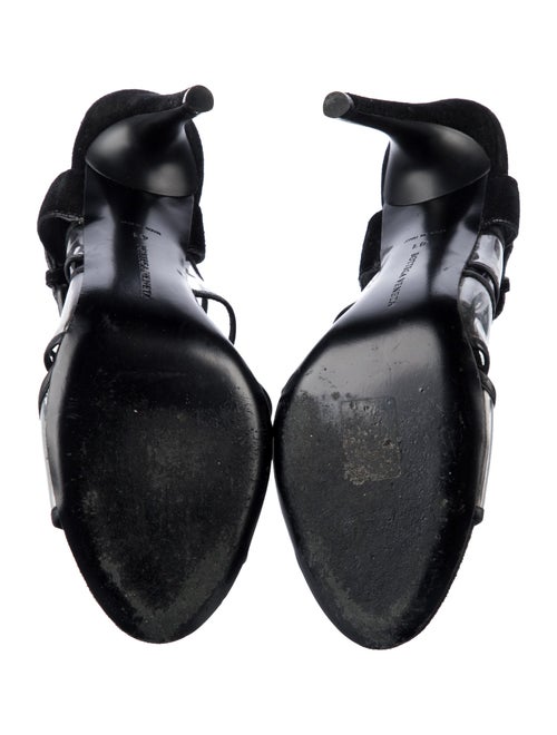 Bottega Veneta Suede Gladiator Sandals