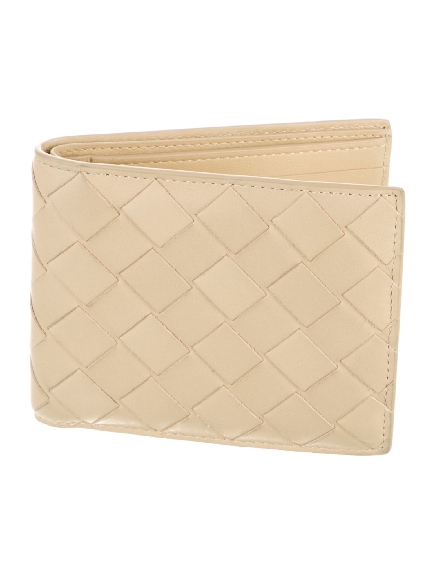 Bottega Veneta Intrecciato Weave Calfskin Bifold Wallet