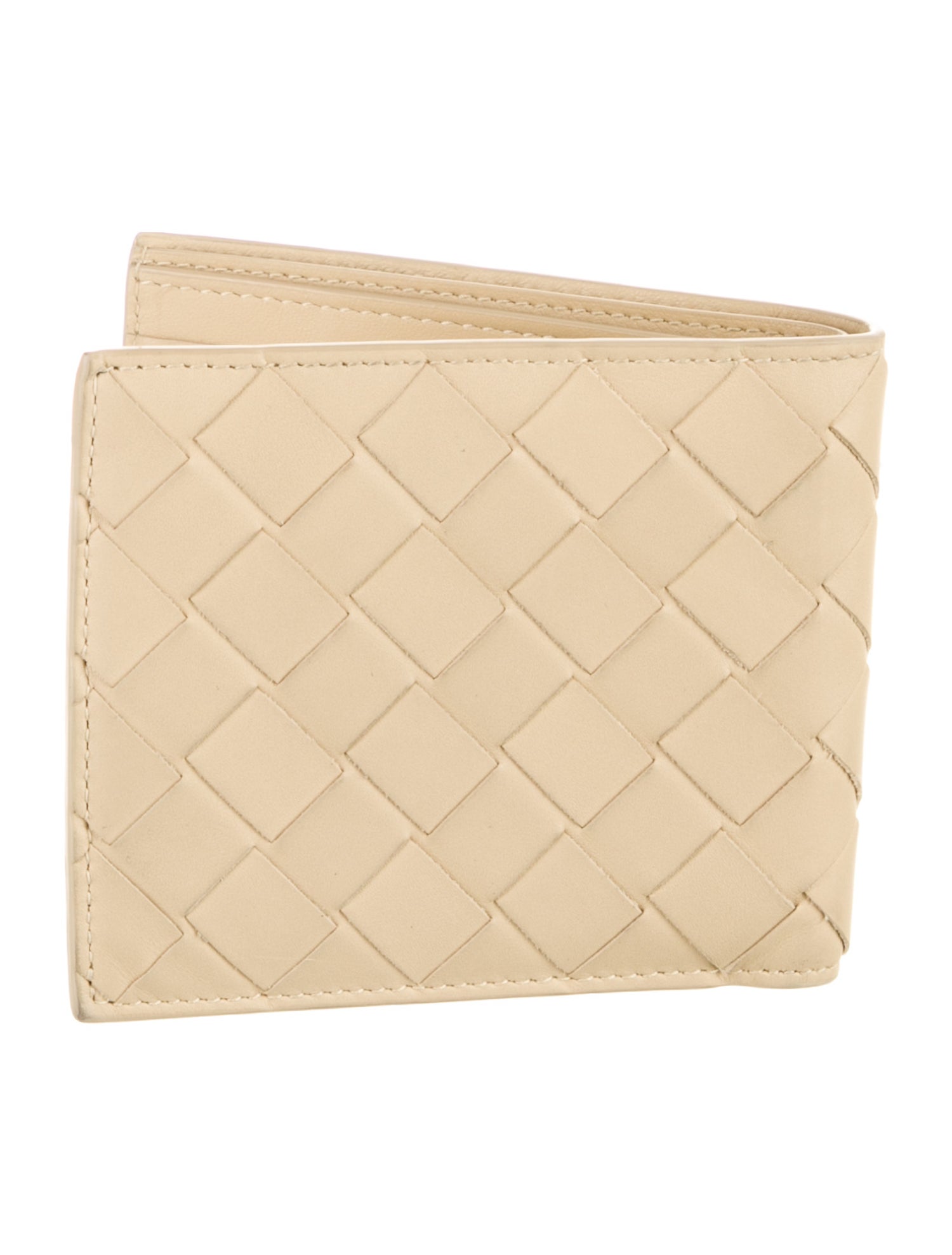 Bottega Veneta Intrecciato Weave Calfskin Bifold Wallet