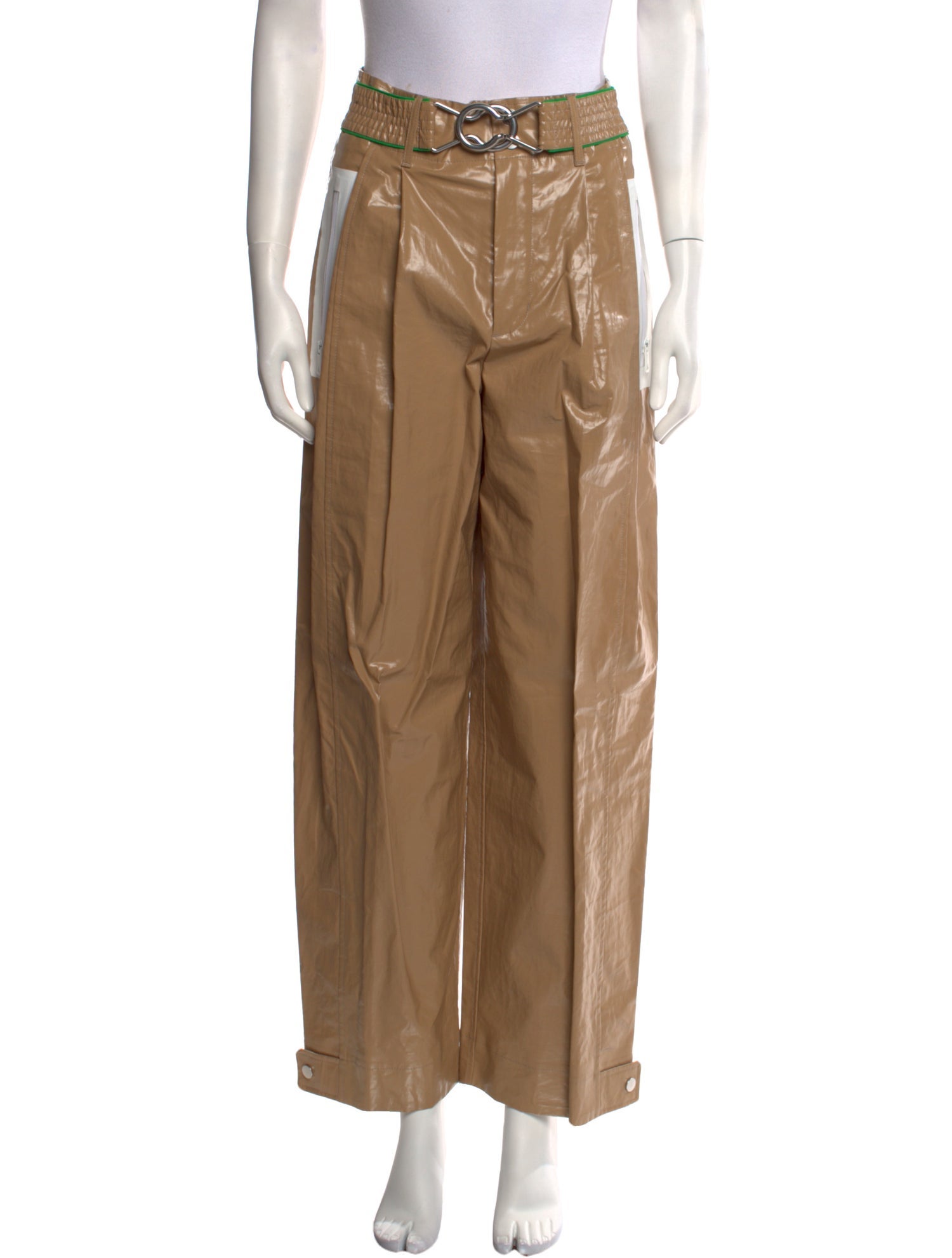 Bottega Veneta Linen Wide Leg Pants