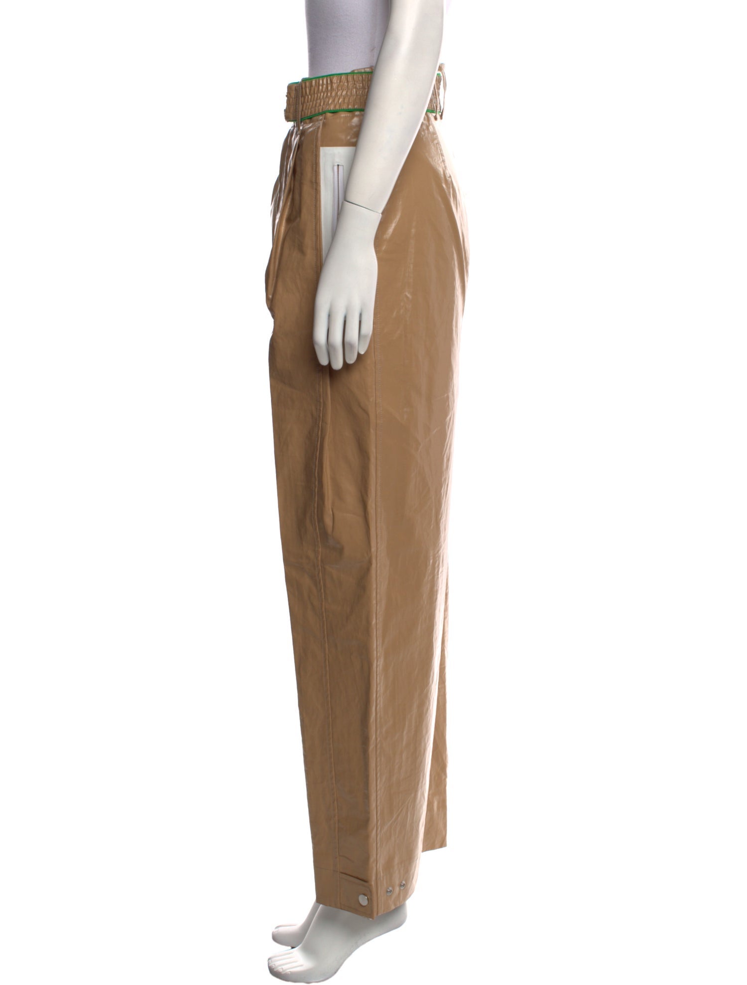 Bottega Veneta Linen Wide Leg Pants