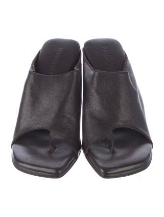 Bottega Veneta Leather Slides