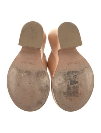 Bottega Veneta Leather Slides