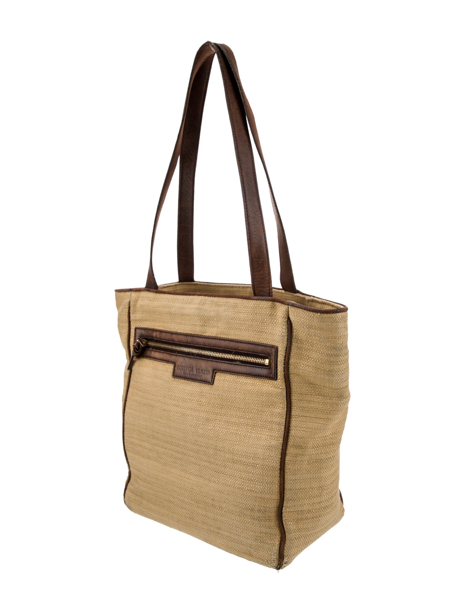 Bottega Veneta Raffia Shoulder Bag