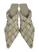 Bottega Veneta Intrecciato Weave Leather Mules