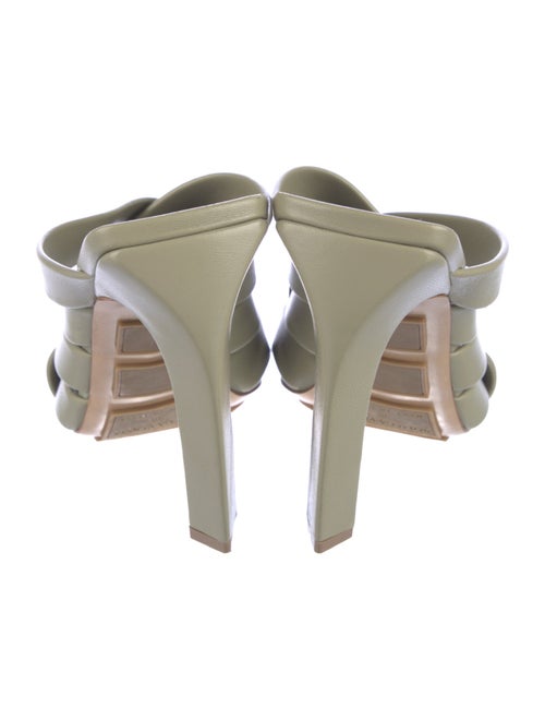 Bottega Veneta Intrecciato Weave Leather Mules