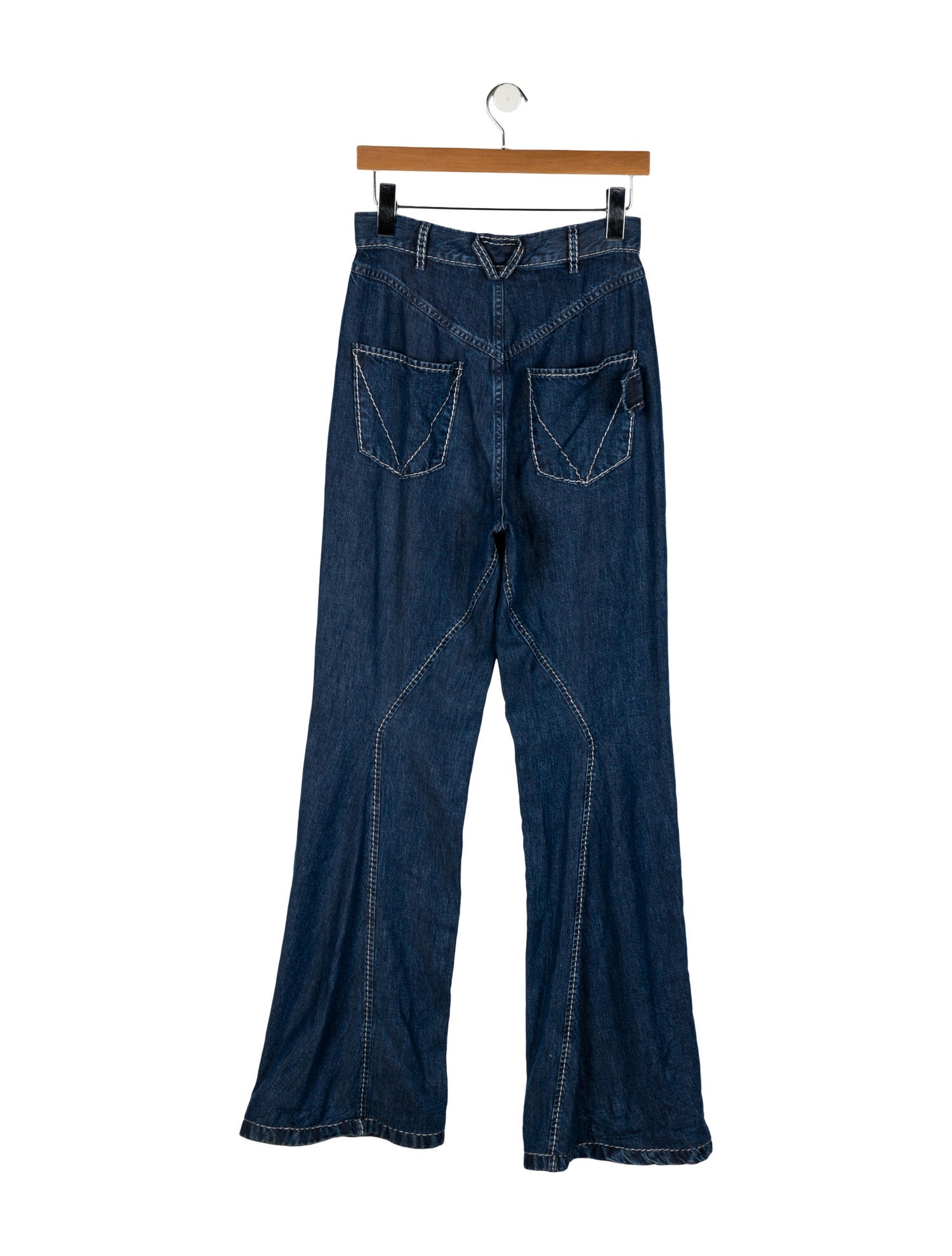 Bottega Veneta High-Rise Wide Leg Jeans