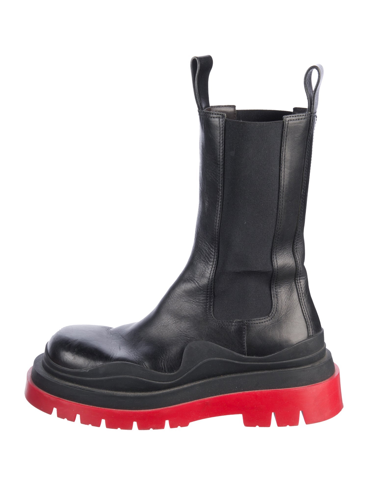 Bottega Veneta Leather Chelsea Boots