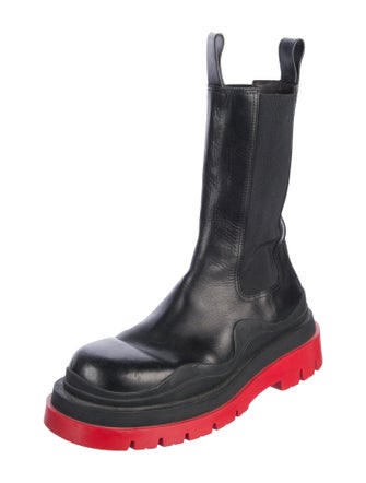 Bottega Veneta Leather Chelsea Boots