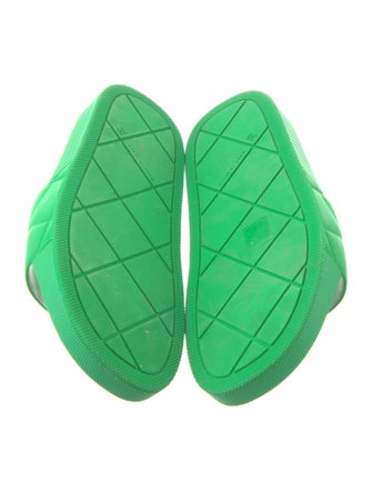 Bottega Veneta Intrecciato Weave Rubber Slides