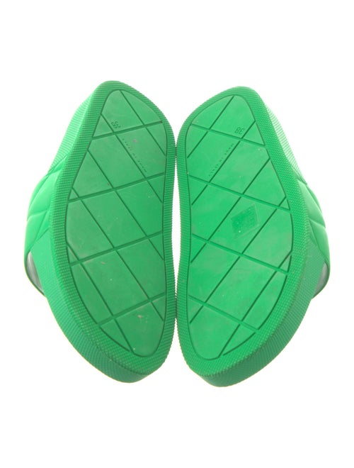 Bottega Veneta Intrecciato Weave Rubber Slides