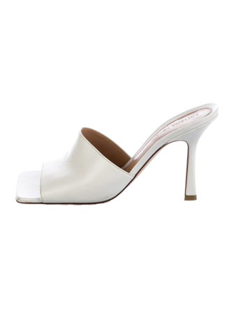 Bottega Veneta Leather Slides