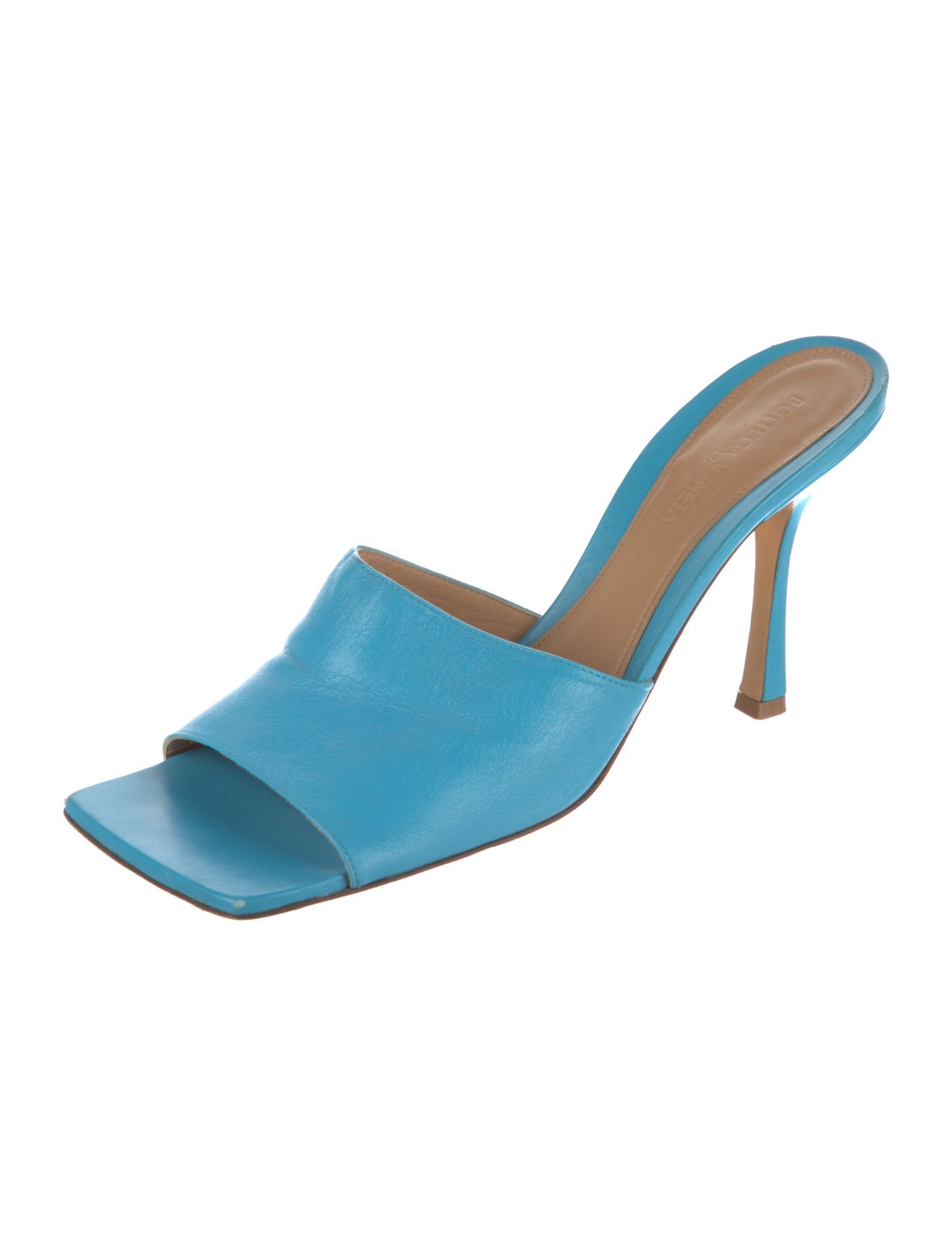 Bottega Veneta Leather Slides