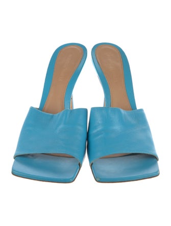 Bottega Veneta Leather Slides