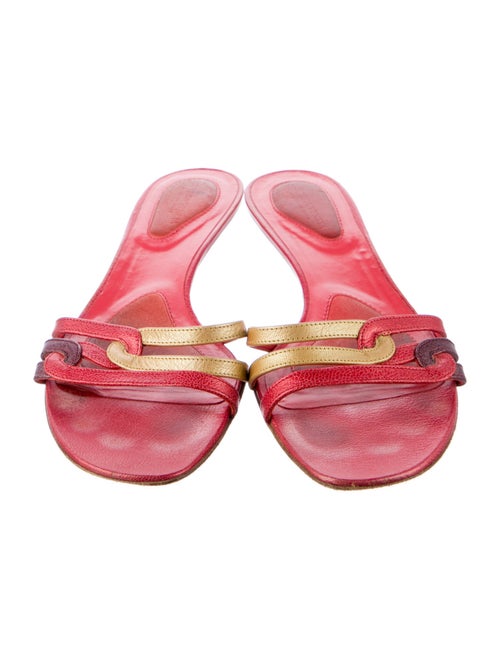 Bottega Veneta Leather Slides