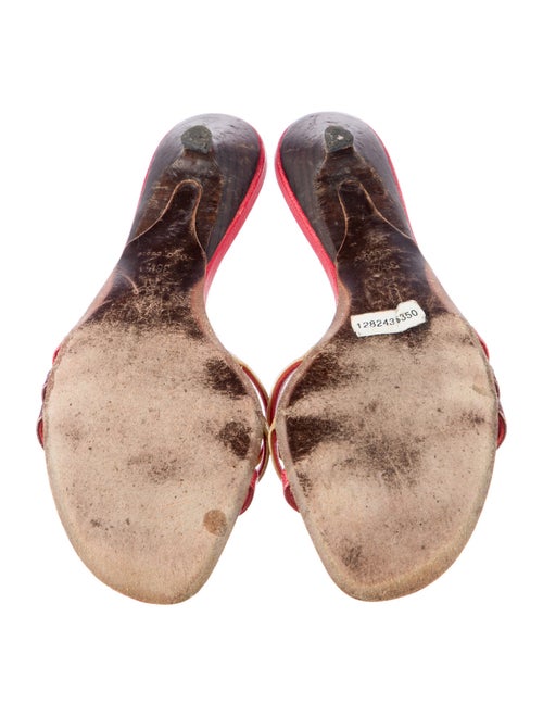 Bottega Veneta Leather Slides