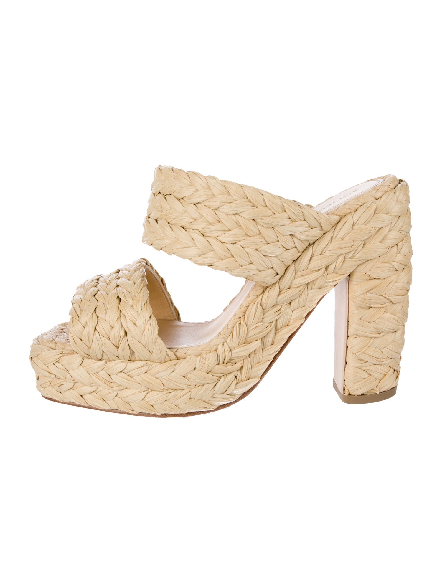 Bottega Veneta Straw Braided Accents Espadrilles