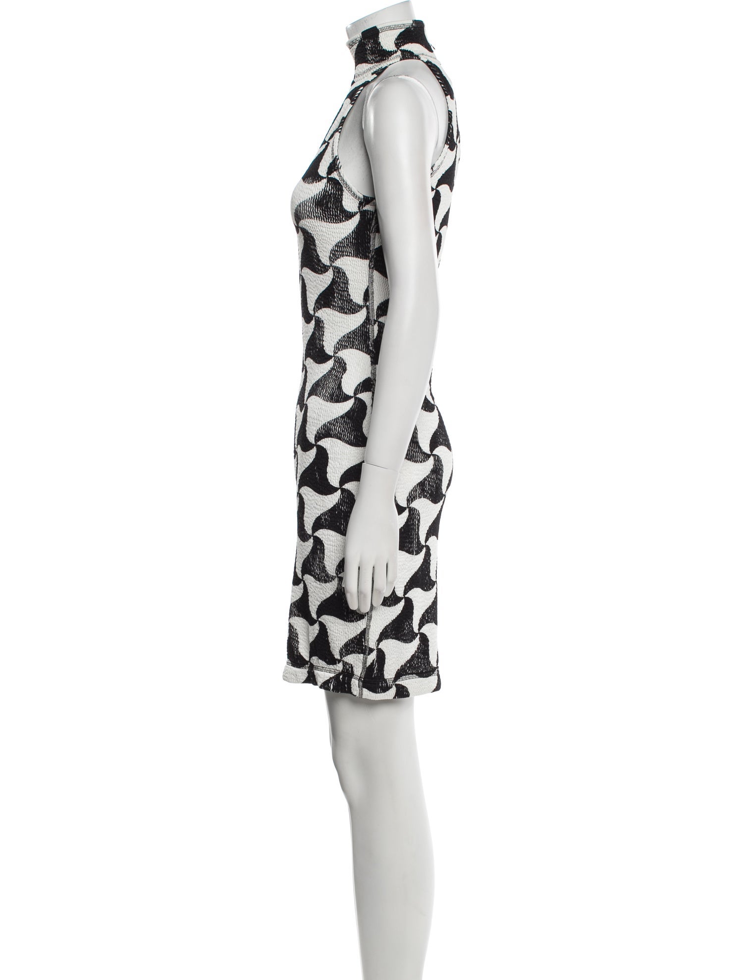 Bottega Veneta Printed Mini Dress w/ Tags