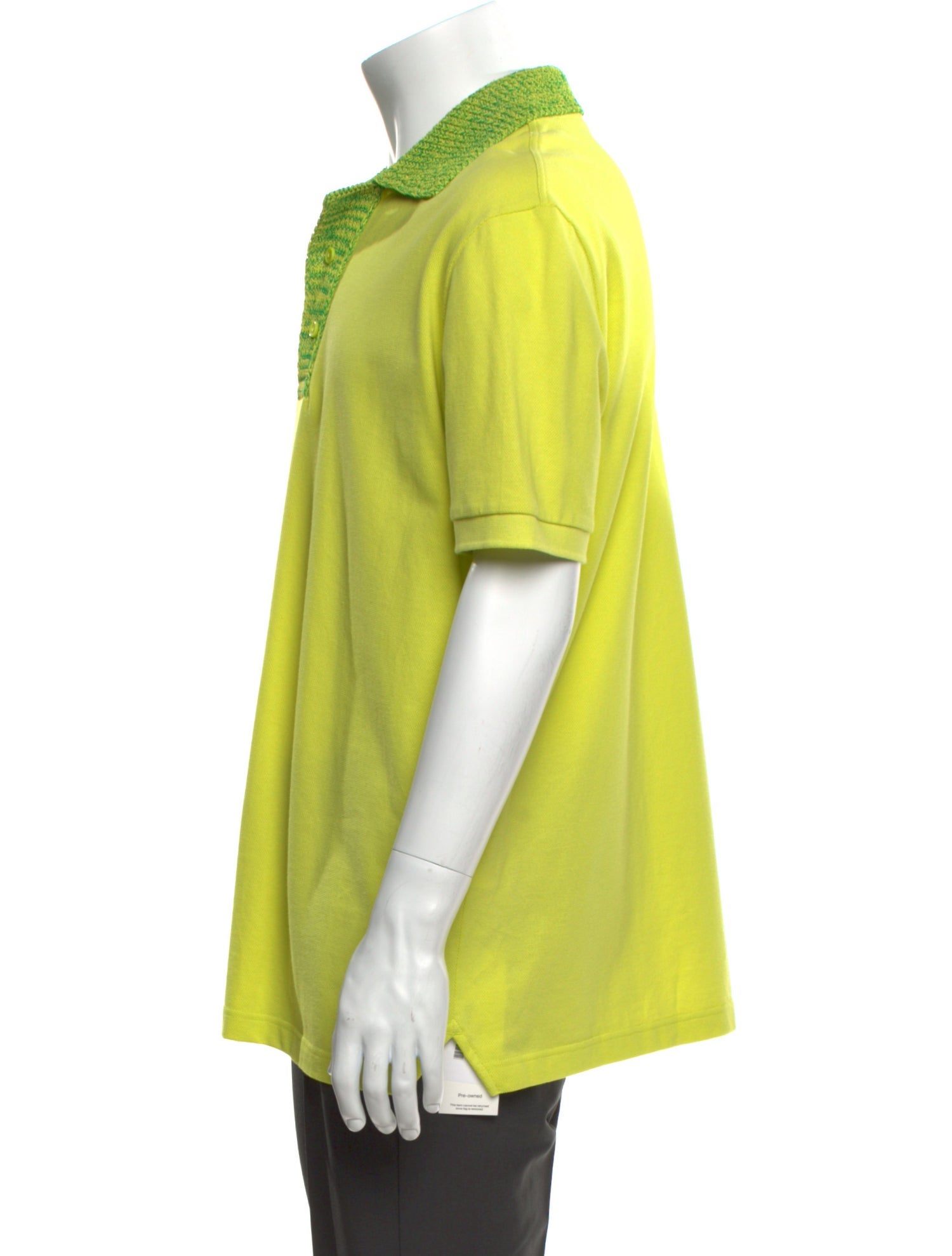 Bottega Veneta Collar Short Sleeve Polo Shirt