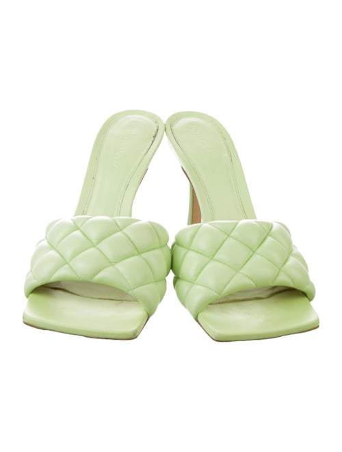 Bottega Veneta Intrecciato Weave Leather Slides