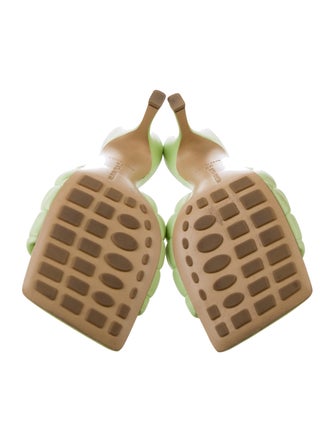 Bottega Veneta Intrecciato Weave Leather Slides