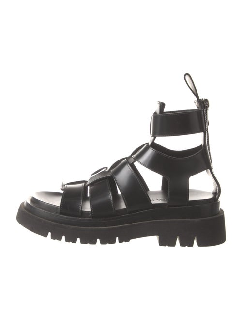 Bottega Veneta Leather Gladiator Sandals