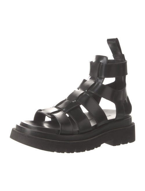Bottega Veneta Leather Gladiator Sandals