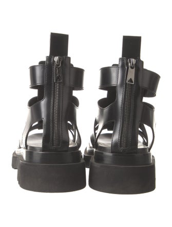 Bottega Veneta Leather Gladiator Sandals