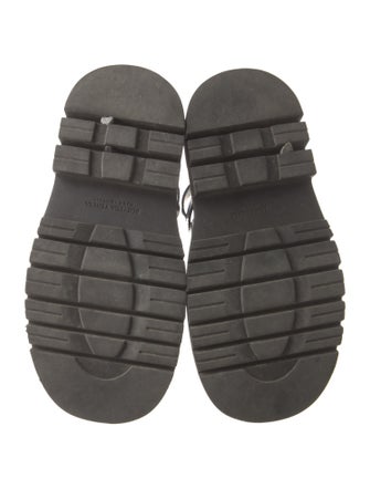 Bottega Veneta Leather Gladiator Sandals