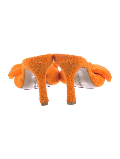 Bottega Veneta Terry Cloth Bow Accents Slides