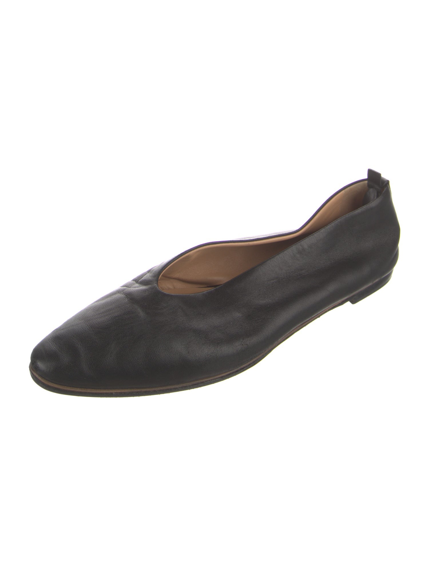Bottega Veneta Leather Ballet Flats