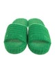 Bottega Veneta Terry Cloth Printed Slides