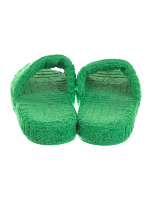 Bottega Veneta Terry Cloth Printed Slides