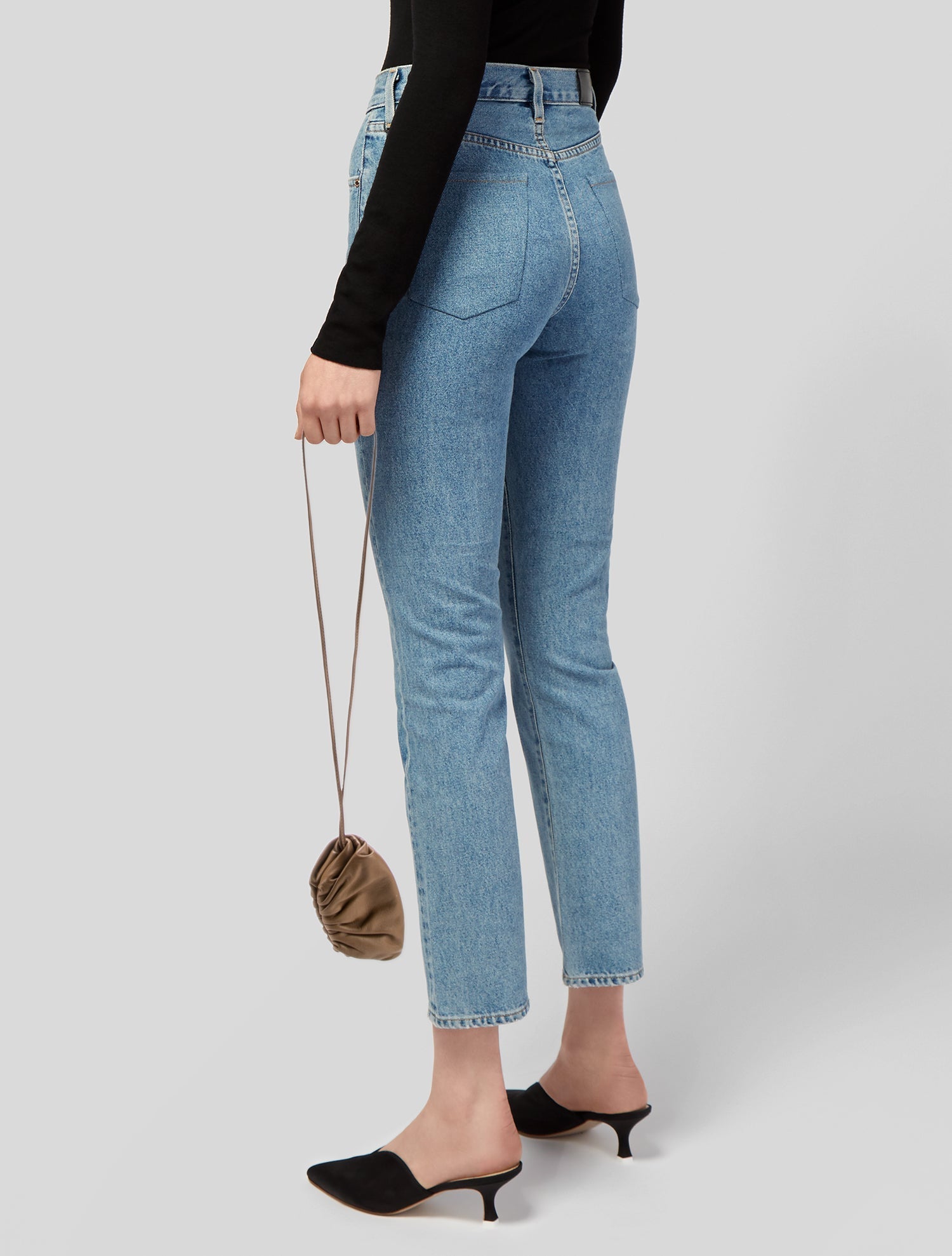 Bottega Veneta Leather Pouch w/ strap